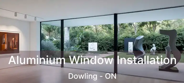  Aluminium Window Installation Dowling - ON