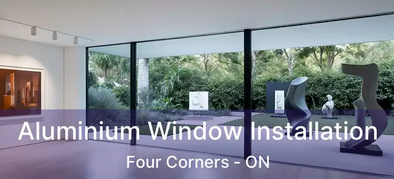  Aluminium Window Installation Four Corners - ON