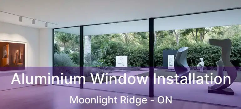  Aluminium Window Installation Moonlight Ridge - ON