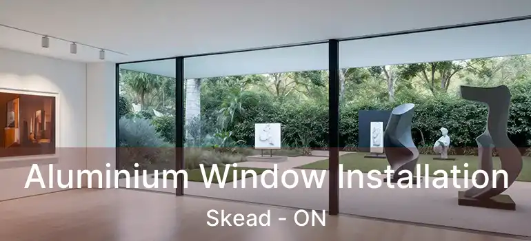  Aluminium Window Installation Skead - ON