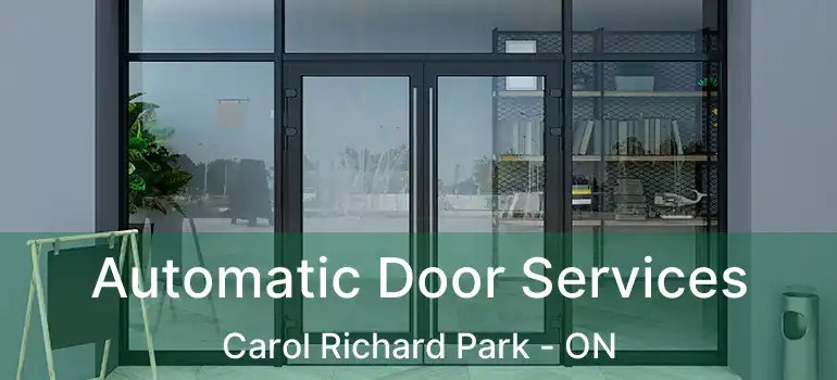  Automatic Door Services Carol Richard Park - ON