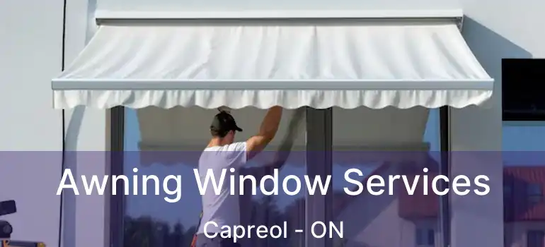  Awning Window Services Capreol - ON