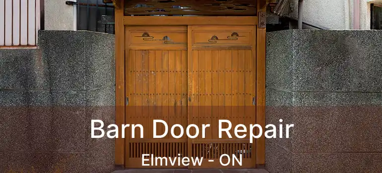  Barn Door Repair Elmview - ON
