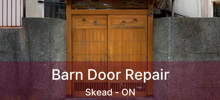  Barn Door Repair Skead - ON