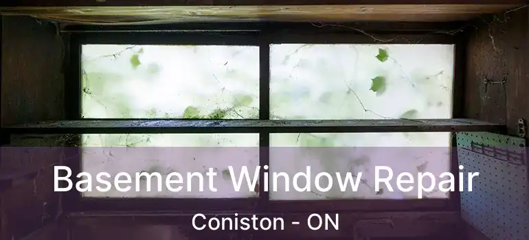  Basement Window Repair Coniston - ON