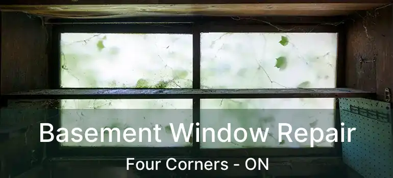 Basement Window Repair Four Corners - ON