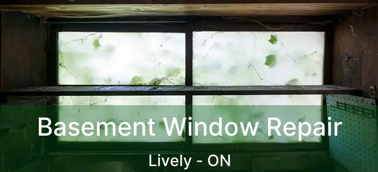  Basement Window Repair Lively - ON