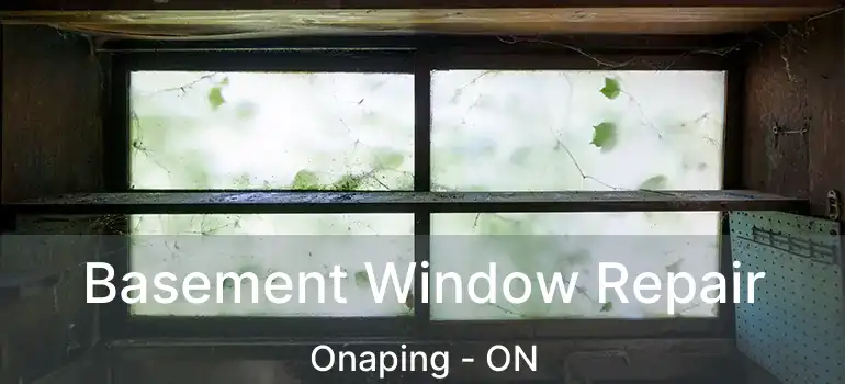  Basement Window Repair Onaping - ON