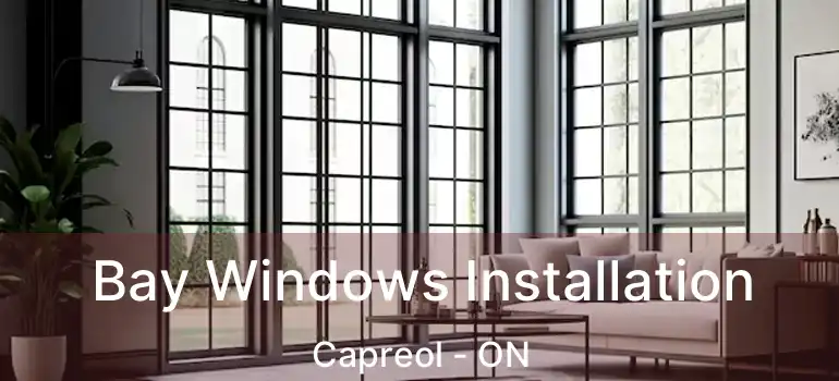  Bay Windows Installation Capreol - ON