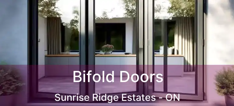  Bifold Doors Sunrise Ridge Estates - ON