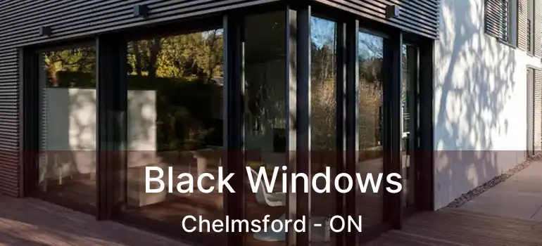  Black Windows Chelmsford - ON