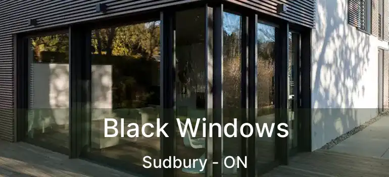  Black Windows Sudbury - ON