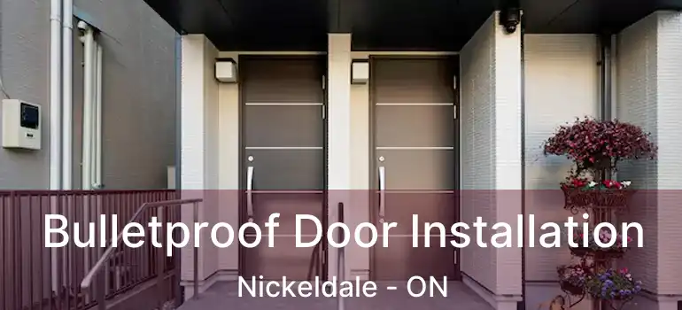  Bulletproof Door Installation Nickeldale - ON
