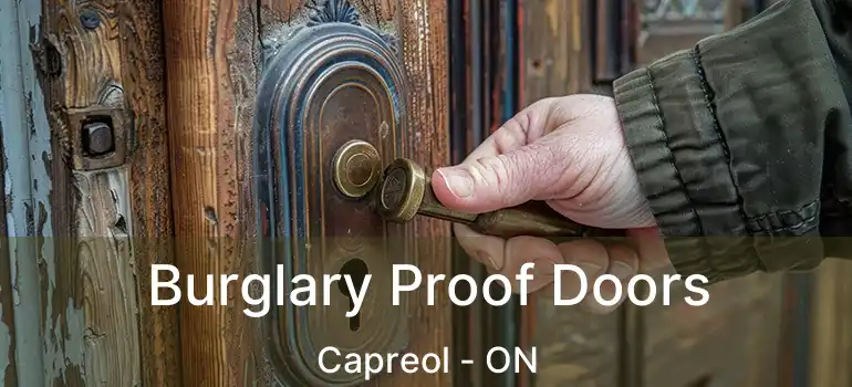  Burglary Proof Doors Capreol - ON
