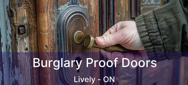  Burglary Proof Doors Lively - ON