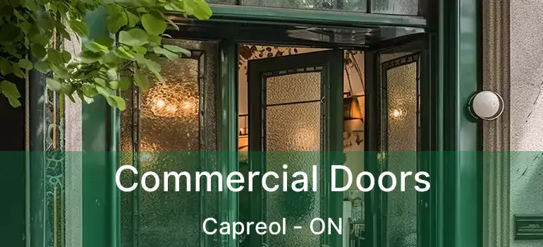  Commercial Doors Capreol - ON