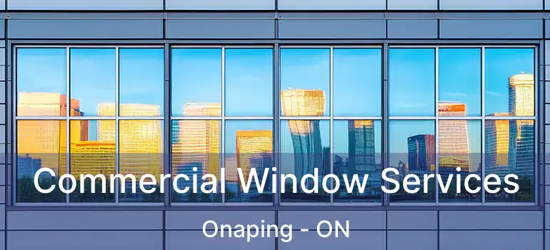  Commercial Window Services Onaping - ON