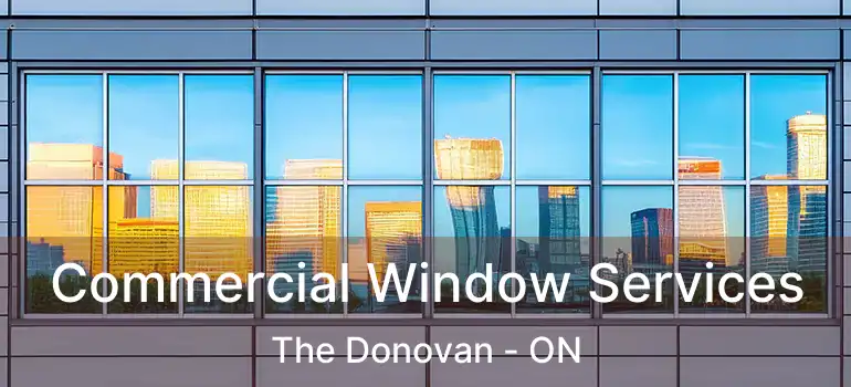  Commercial Window Services The Donovan - ON