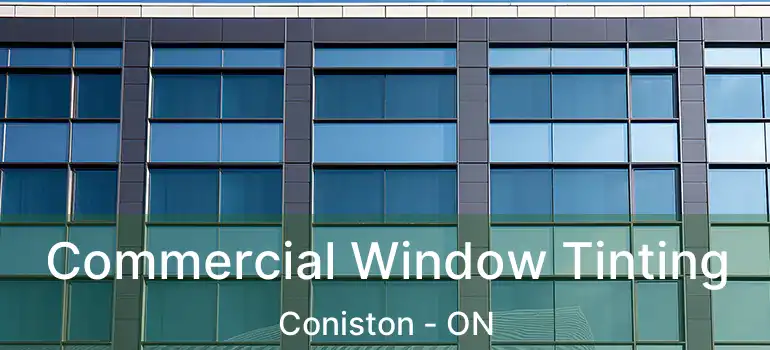  Commercial Window Tinting Coniston - ON