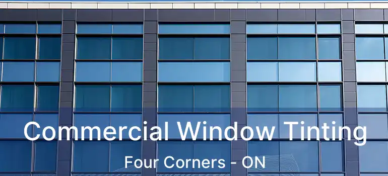  Commercial Window Tinting Four Corners - ON