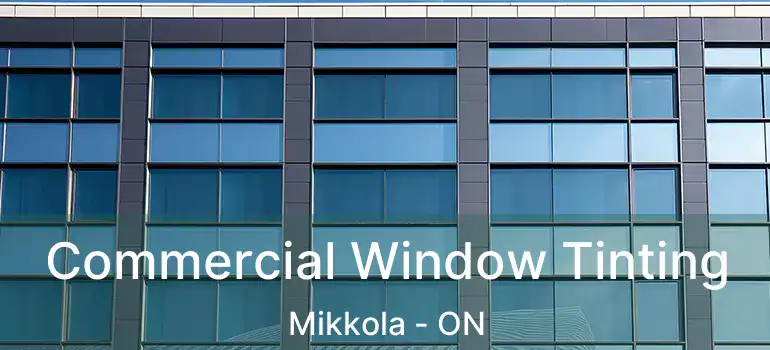  Commercial Window Tinting Mikkola - ON