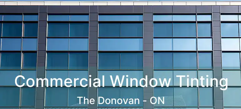  Commercial Window Tinting The Donovan - ON