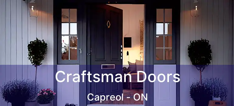  Craftsman Doors Capreol - ON