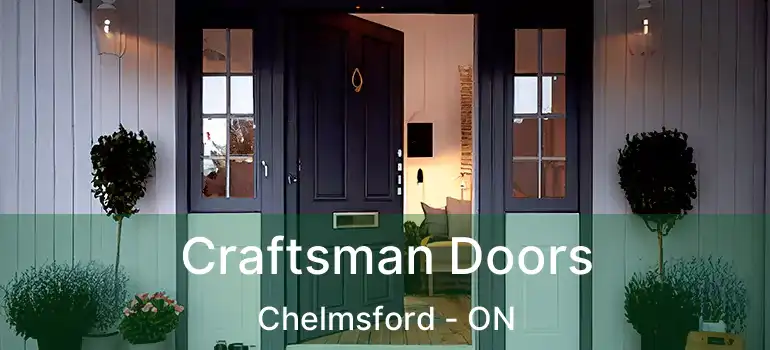  Craftsman Doors Chelmsford - ON