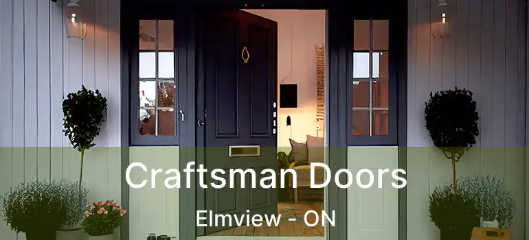  Craftsman Doors Elmview - ON