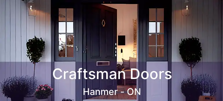  Craftsman Doors Hanmer - ON