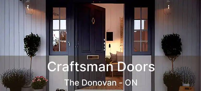 Craftsman Doors The Donovan - ON