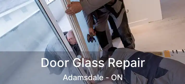  Door Glass Repair Adamsdale - ON
