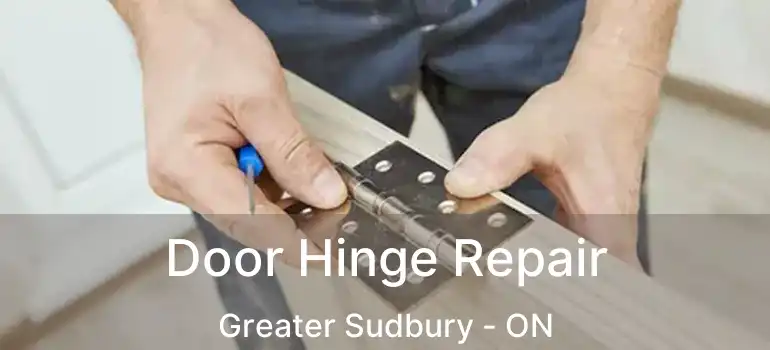  Door Hinge Repair Greater Sudbury - ON