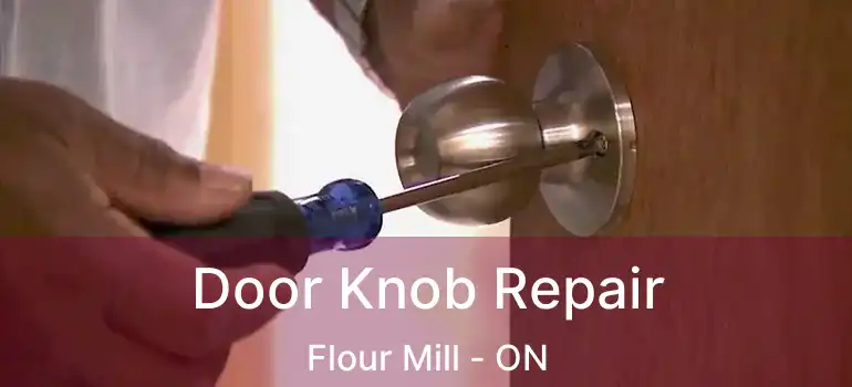  Door Knob Repair Flour Mill - ON