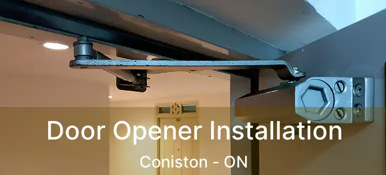  Door Opener Installation Coniston - ON