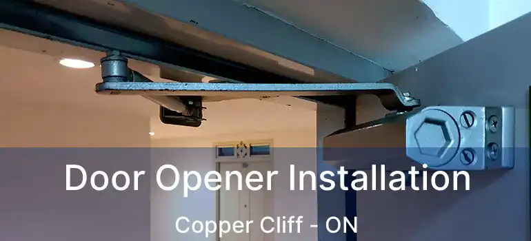  Door Opener Installation Copper Cliff - ON