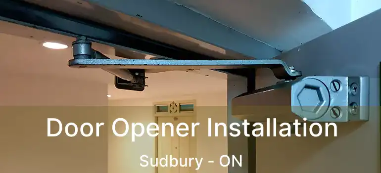  Door Opener Installation Sudbury - ON