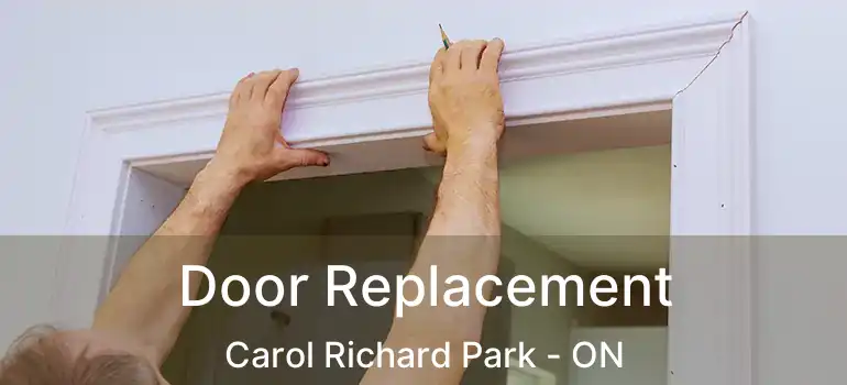  Door Replacement Carol Richard Park - ON