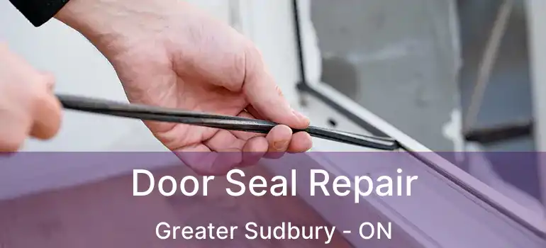  Door Seal Repair Greater Sudbury - ON
