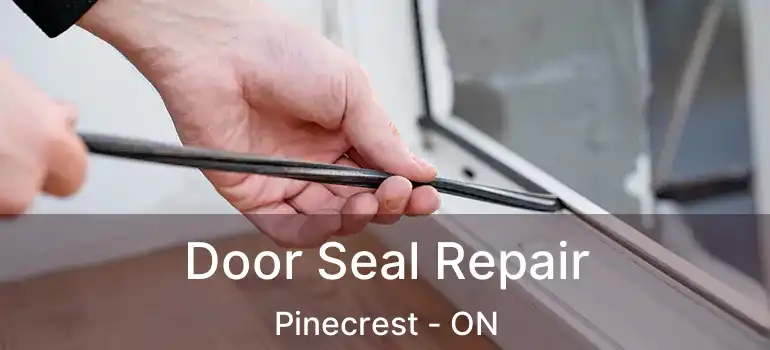  Door Seal Repair Pinecrest - ON
