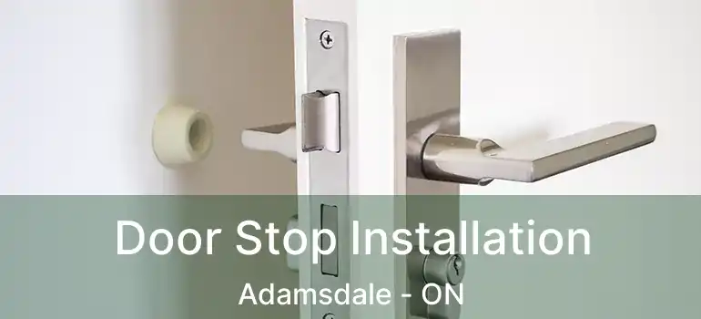  Door Stop Installation Adamsdale - ON