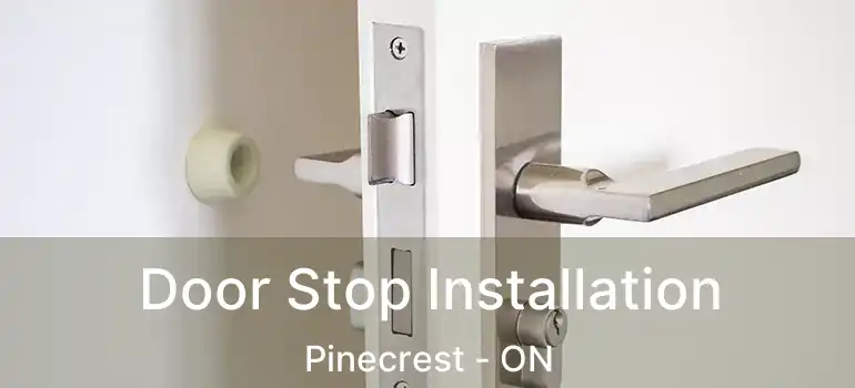  Door Stop Installation Pinecrest - ON