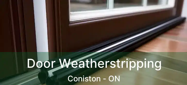  Door Weatherstripping Coniston - ON