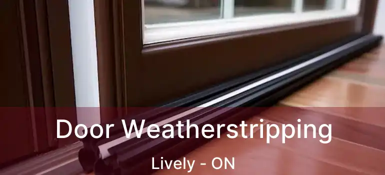  Door Weatherstripping Lively - ON
