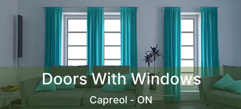  Doors With Windows Capreol - ON