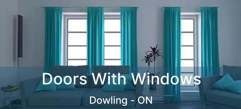  Doors With Windows Dowling - ON