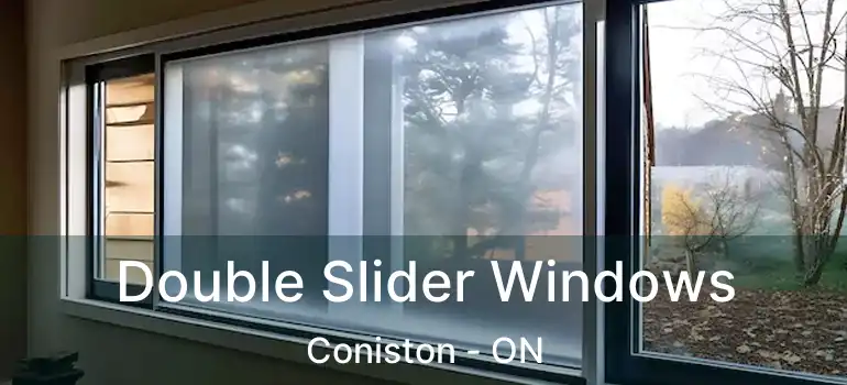  Double Slider Windows Coniston - ON
