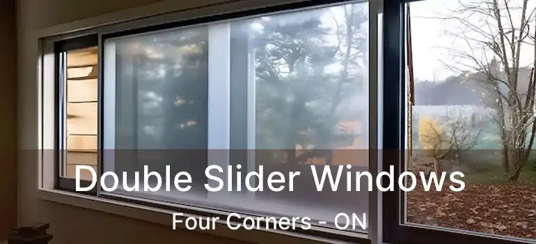  Double Slider Windows Four Corners - ON