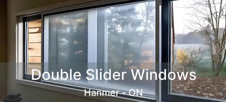  Double Slider Windows Hanmer - ON