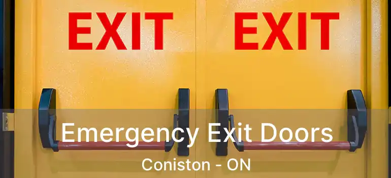  Emergency Exit Doors Coniston - ON